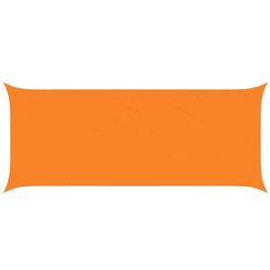 vidaXL Saulės burė Oranžinė 6 x 2,5 m 100% poliesteris Oksfordas
