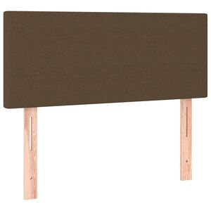 vidaXL Galvūgalis, tamsiai rudos spalvos, 90x5x78/88cm, audinys