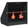 vidaXL &Scaron;ratų gaudyklė Juoda 31 x 23 x 31,5 cm Plienas