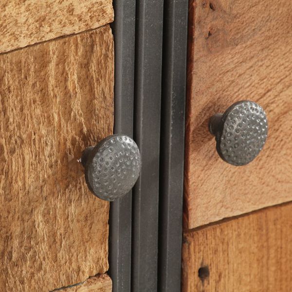 vidaXL &Scaron;oninė spintelė, 120x30x75cm, perdirbtos medienos masyvas