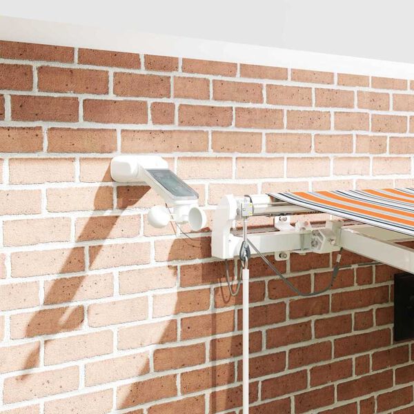 vidaXL I&scaron;traukiama markizė Įvairiaspalvis 450 &times; 300 cm