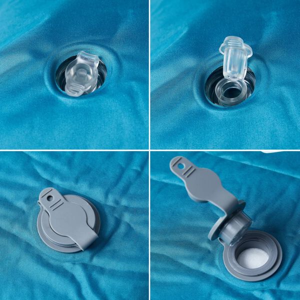 vidaXL Savaime prisipučiantis čiužinys su pagalve, turkio, vienvietis