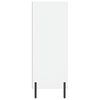 vidaXL Spintelė su lentynomis, balta, 69,5x32,5x90cm, apdirbta mediena