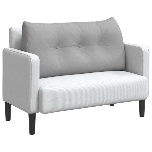 vidaXL Apsaugos Pagalvė Debesų pilka 100 x 24 x 50 cm audinys