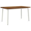 vidaXL Kvadratinis valgomojo stalas 140 x 90 x 75 cm
