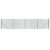 vidaXL Vielinė tinklinė tvora su smaigais, žalios spalvos, 2,2x10m