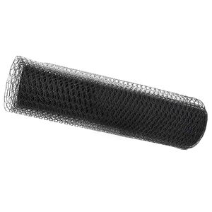 vidaXL Heksagoninė tvora 0,4 x 10 m PVC Pilka