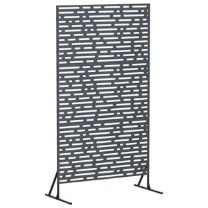 vidaXL Privatumo žaliuzės 100 x 50 x 180 cm Plienas Antracito