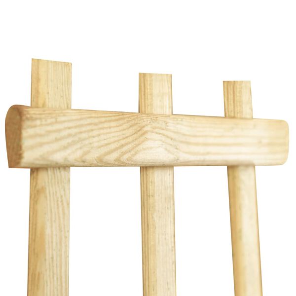 vidaXL Sodo treliažai, 6vnt., 50x170cm, impregnuota pu&scaron;ies mediena