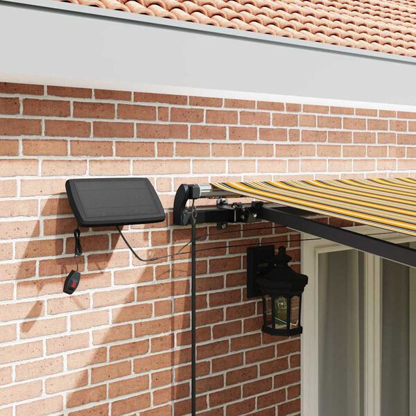 vidaXL I&scaron;traukiama markizė Įvairiaspalvis 500 &times;300 cm audinys