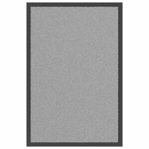 vidaXL Durų kilimėlis, pilkos spalvos, 40x60cm