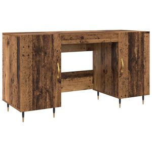 vidaXL Stalas Sena mediena Apdirbta mediena 140 x 50 x 75 cm
