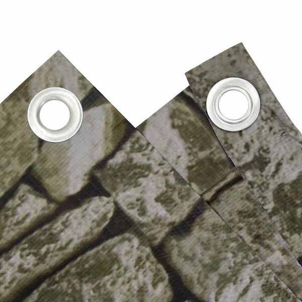 vidaXL Privatumo suteikianti balkono pertvara, 700x90cm, PVC