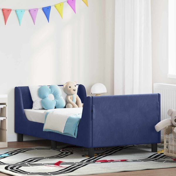 vidaXL Vaikiška lovos konstrukcija su galvūgaliu Policijos mėlyna