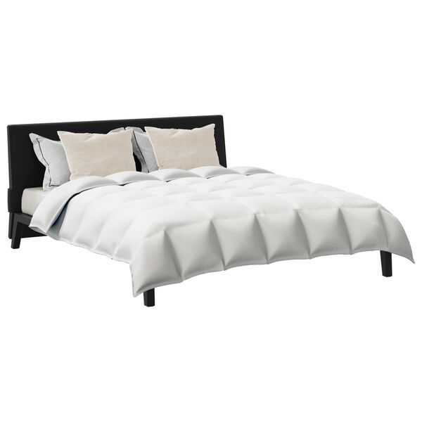 vidaXL Antklodžių rinkinys su pagalve 3 pcs Balta Plunksna