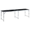vidaXL Beer Pong žaidimo stalas, juodas, 240 cm, sulankstomas