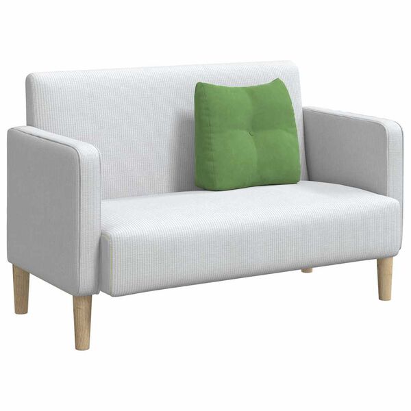 vidaXL Apsaugos Pagalvė &Scaron;viesiai žalia 45 x 24 x 50 cm Aksomas