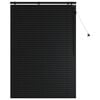 vidaXL Venecijos žaliuzės Juoda 105 x 160 cm 35 mm