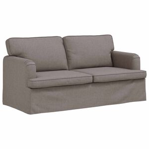 vidaXL Sofa Tortora 162 x 80 x 85 cm audinys