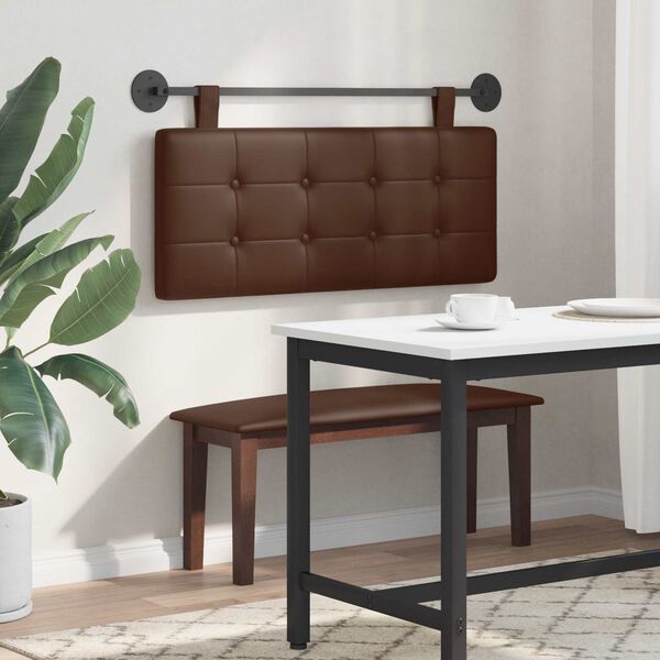 vidaXL Kabantysis galvūgalis Tvirtinamas prie sienos Dirbtinė oda