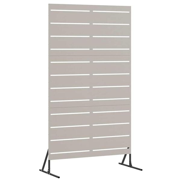 vidaXL Privatumo žaliuzės Pilka 100 x 50 x 180 cm Plienas