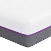 vidaXL &bdquo;Memory Foam&ldquo; čiužinys Vidutinis 160 x 200 cm Balta ir pilka