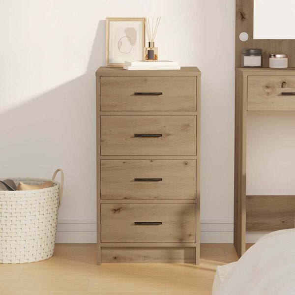 vidaXL Kabalas artisano ąžuolo 40 x 41 x 75 cm Apdirbta mediena