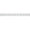 vidaXL Vielinė tinklinė tvora su smaigais, žalios spalvos, 1,6x25m