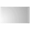 vidaXL LED vonios veidrodis Skaidrus 70 x 40 cm grūdintas stiklas