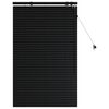 vidaXL Venecijos žaliuzės Juoda 90 x 130 cm 35 mm