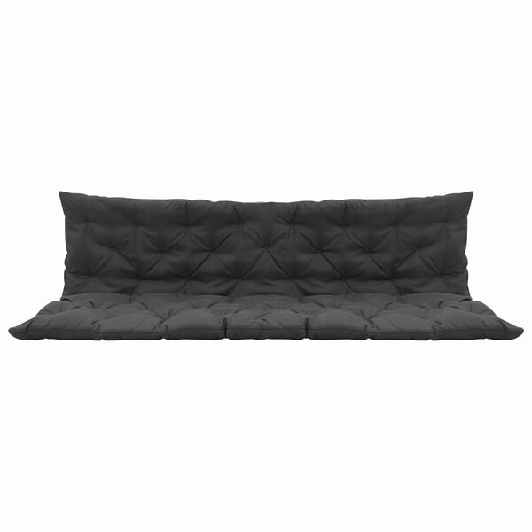 vidaXL Pagalvė sodo supynėms, antracito spalvos, 180cm, audinys