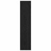 vidaXL Knygų lentyna Juodas ąžuolas 80 x 24 x 109 cm Apdirbta mediena
