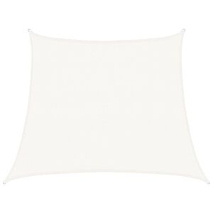 vidaXL Uždanga nuo saulės, baltos spalvos, 3/4x3m, HDPE, 160g/m&sup2;