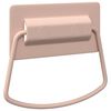 vidaXL Spintelės Rankenos Rožinė 85 x 45 mm Metalas