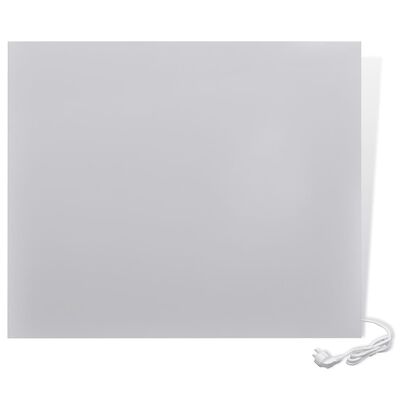 Balta Metalinė IR Spindulių Šildymo Panelė 750 W, 95 x 81 x 2,5 cm