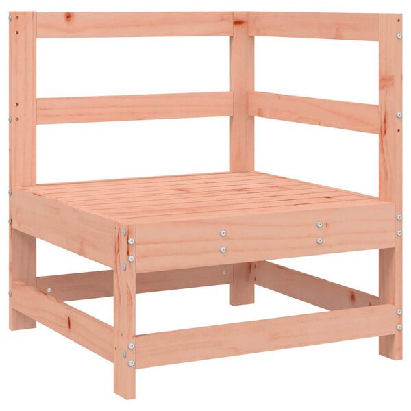 vidaXL Kampinė sofos dalis su pagalvėlėmis, douglas eglės masyvas