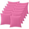vidaXL Pagalvėlės užvalkalas 12 pcs HEERLEN Rožinė 40 x 40 cm