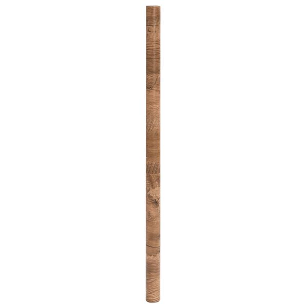 vidaXL Baldų lipdukas, 90x500cm, PVC, lipnus, medienos imitacija