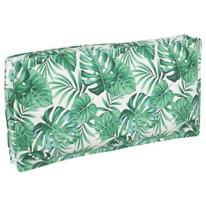 vidaXL Pagalvėlė Lapų ra&scaron;tas 120 x 60 x 12 cm Oksfordo audinys Lapelis