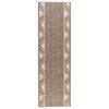 vidaXL Bėgimo kilimėlis FLORNES Austas Taupe PP 7 mm