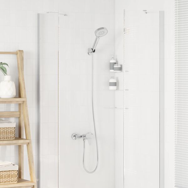 vidaXL Du&scaron;o galvutės rinkinys Chromas G 1 / 2 colių Žalvaris