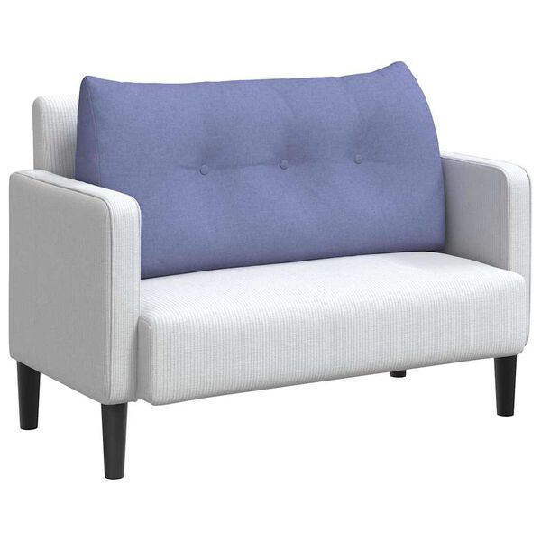 vidaXL Apsaugos Pagalvė Džinsinės mėlynos 100 x 24 x 50 cm audinys