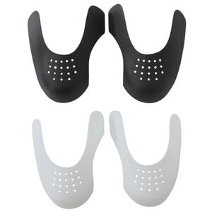 vidaXL Batų apsaugos nuo rauk&scaron;lių, 2 poros, plastikas, EU 35&ndash;40
