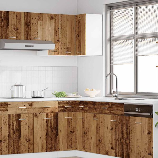 vidaXL Pakabinama kampinė spintelė, &ldquo;Lyon", medienos, 57x57x60cm