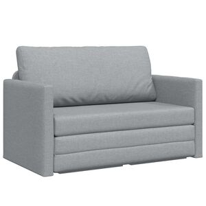 vidaXL Sofa lova 110cm &Scaron;viesiai pilka audinys