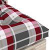 vidaXL Keturvietė sodo sofa i&scaron; palečių su pagalvėlėmis, pu&scaron;ies mediena