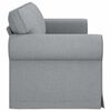 vidaXL Sofa &Scaron;viesiai pilka 245 x 82 x 80 cm audinys