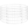 vidaXL Gabiono stulpas, 100x50cm, galvanizuotas plienas, apskritas
