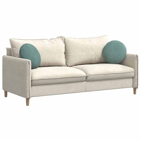 vidaXL Sėdynių pagalvėlės 2 pcs Jūrinė žalia &Oslash; 40 x 13 cm Aksomas