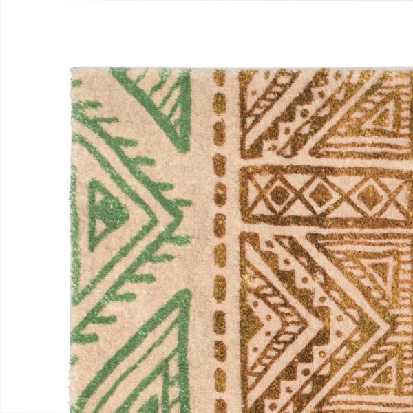 vidaXL Kilimas, įvairiaspalvis, 160x230cm, poliesteris, su ra&scaron;tais